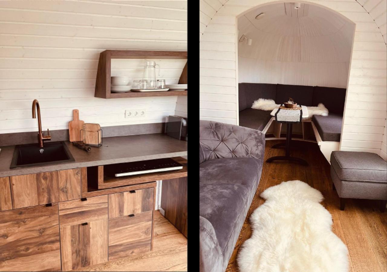 Tirolian Lodge North, Whirlpool, Sauna, Lagerfeuer Bundorf Esterno foto