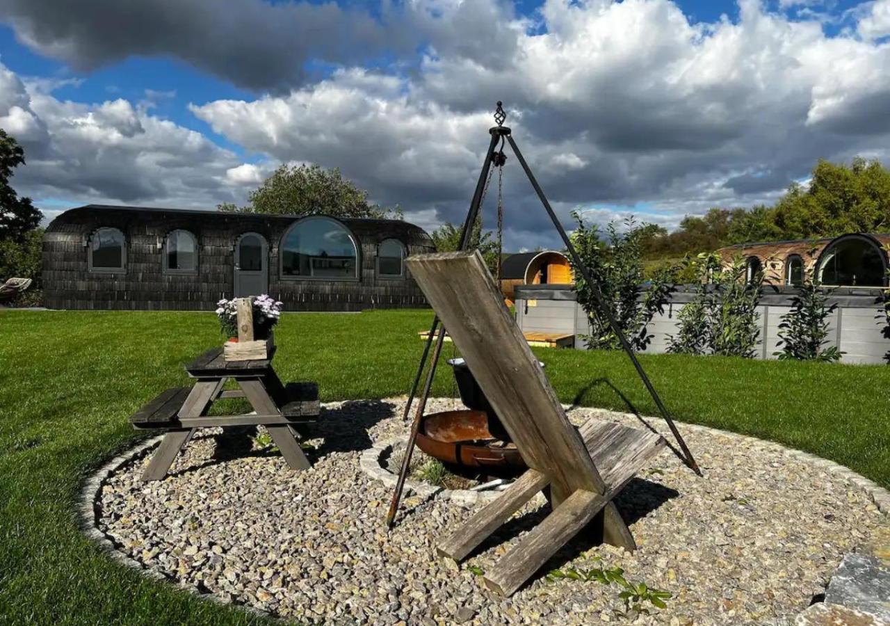 Tirolian Lodge North, Whirlpool, Sauna, Lagerfeuer Bundorf Esterno foto